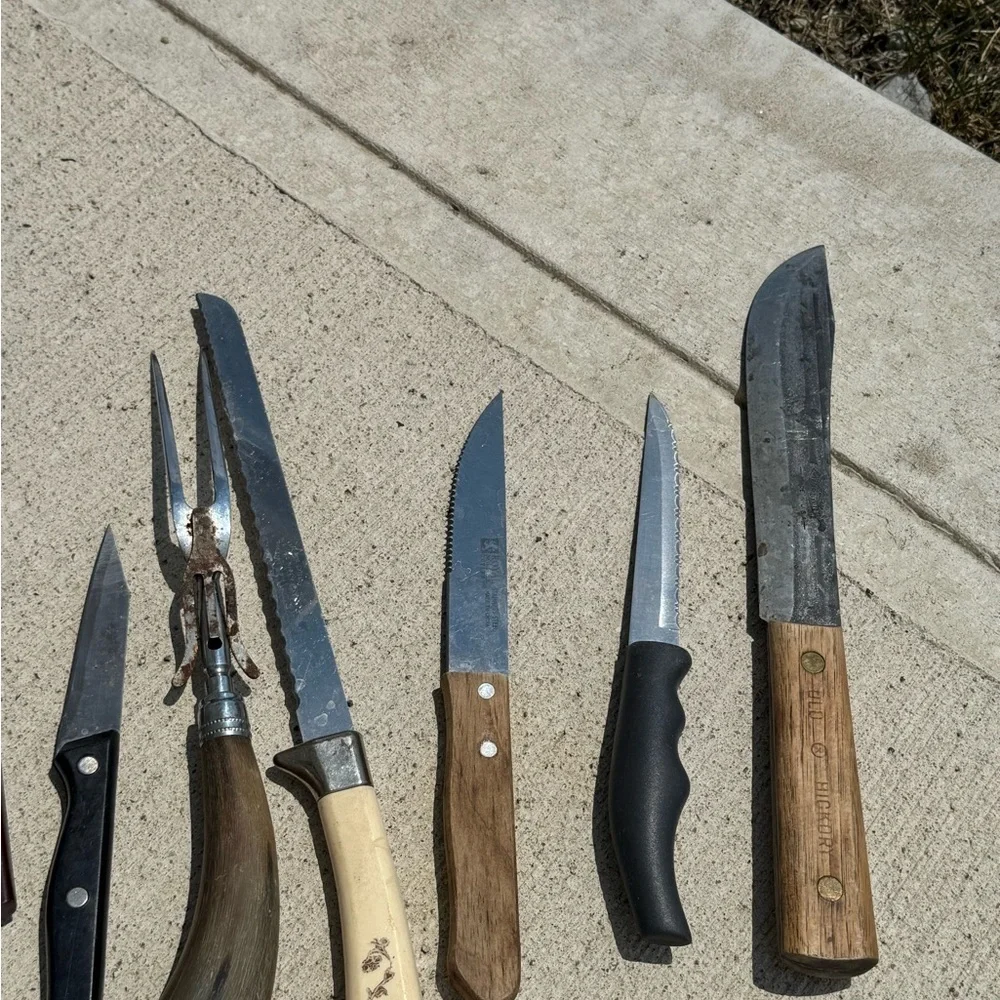 Random set of knifes set of 13 - as is condition